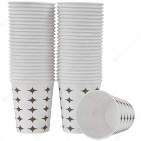 Arnes 7 Oz 50'li Yıldız Desenli Karton Bardak