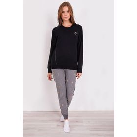 Arnetta 2180 Smile Siyah Kadın Pijama Takımı