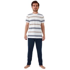 Arnetta 2549 Krem Erkek Pijama Takımı