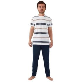 Arnetta 2549 Krem Erkek Pijama Takımı