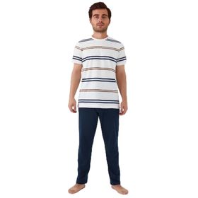 Arnetta 2549 Krem Erkek Pijama Takımı