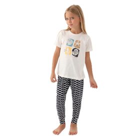 Arnetta 2871 Krem Kız Çocuk Pijama Takımı