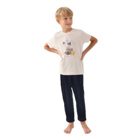 Arnetta 2991 Taş Erkek Çocuk Pijama Takımı