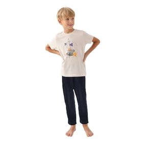 Arnetta 2991 Taş Erkek Çocuk Pijama Takımı
