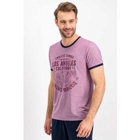 Arnetta AR617-S Mürdüm Melanj Erkek Pijama Takımı