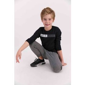 Arnetta Break Rules Siyah Erkek Çocuk Pijama Takımı