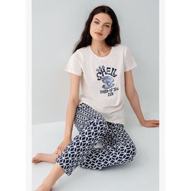 Arnetta Krem Kadın Pijama Takım