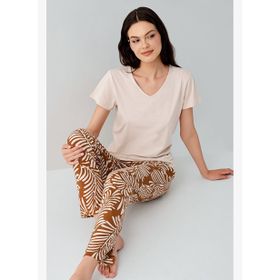 Arnetta Krem Kadın Pijama Takım
