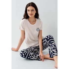 Arnetta Krem Kadın Pijama Takım