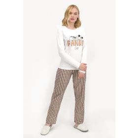 Arnetta Krem Kadın Pijama Takım