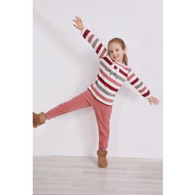 Arnetta Rabbit Pembe Uzun Kol Kız Çocuk Pijama Takım