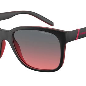 Arnette AN4320 Surry H Kare Mat Siyah Şeffaf Kırmızı Şeffaf Elli Kırmızı Koyu Gri Unisex Güneş Gözlüğü