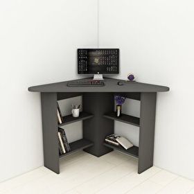 Arnetti Corner Antrasit Çalıma Masası
