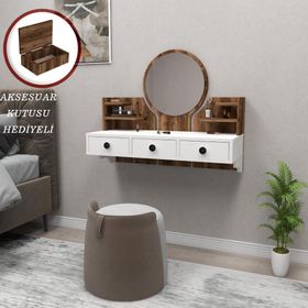 Arnetti Polina Beyaz Makyaj Masası