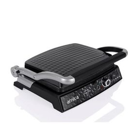 Arnıca GH26251 Diamond Granit Izgaralı Siyah Tost Makinesi