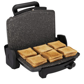 Arnica GH26262 Ayvalık Siyah Tost Makinesi