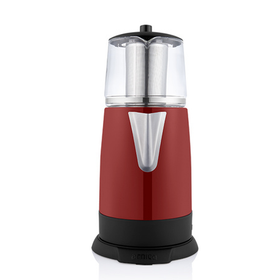 Arnica IH33204 Kırmızı Demli Stil Cam Çay Makinesi