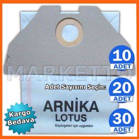 Arnica Lotus ET14111 Süpürge Kağıt Toz Torbası