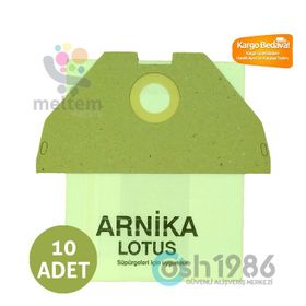 Arnica Lotus Süpürge Kağıt 10 Adet Toz Torbası