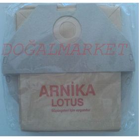 Arnica Lotus Süpürge Kağıt 10 Adet Toz Torbası