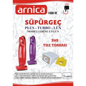 Arnica Süpürgeç Plus Turbo Lüx Bez Toz Torbası