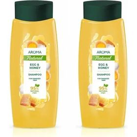 Aroma Natural 2x400 ml %95 Egg Honey Şampuan