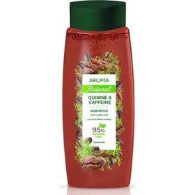 Aroma Natural 400 ml Kinin ve Kafein Saç Dökülmesine Karşı Bitkisel Şampuan