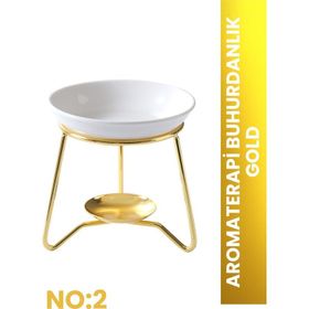 Aromaterapi No: 2 Altın Buhurdanlık