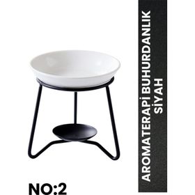 Aromaterapi No: 2 Siyah Buhurdanlık