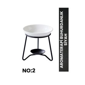 Aromaterapi No: 2 Siyah Buhurdanlık