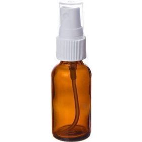 Aromel 100 ml Sprey Başlıklı Amber Cam Şişe