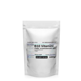 Aromel B10 Vitamini Paba Para Aminobenzoik Asit 1 kg Toz