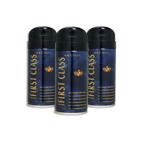 Aromel First Class 3x150 ML Erkek Deodorant