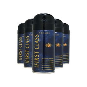 Aromel First Class 5x150 ml Erkek Deodorant