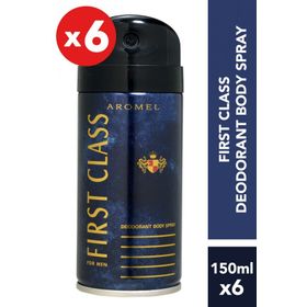 Aromel First Class 6x150 ml Erkek Deodorant