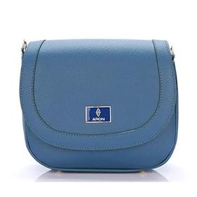 Aron Atelier Estella 5987-Petrol Mavi Kadın Omuz Çantası