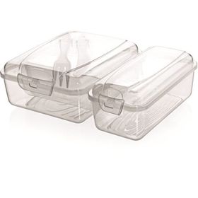 Aroni Takeaway Lunch Box Asorti Beslenme Kutusu Mini Saklama Kabı
