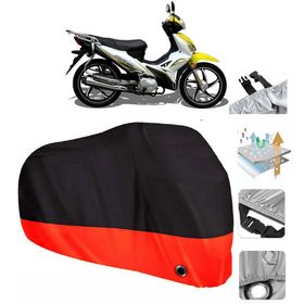 Arora AR 100-B Siyah Arka Çanta Uyumsuz Ultra Kalın Su Geçirmez Motor Brandası