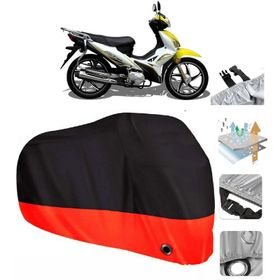 Arora AR 100-B Siyah Arka Çanta Uyumsuz Ultra Kalın Su Geçirmez Motor Brandası