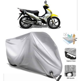 Arora AR 100-B Siyah Arka Çanta Uyumsuz Ultra Kalın Su Geçirmez Motor Brandası