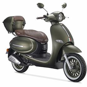 Arora Cappucino 50 2023 Model Yeşil Scooter