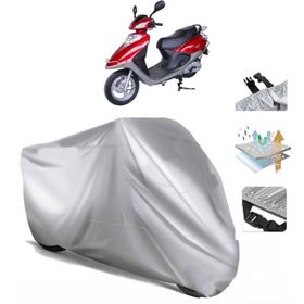 Arora Vesta 50 Siyah Arka Çanta Uyumsuz Ultra Kalın Su Geçirmez Motor Brandası