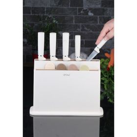 Arow 9'lu Vanni Bıçaklı Kesme Tahtası