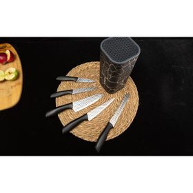 Arow DC.TR-3494 Diamond Gümüş Standlı 6'lı Bıçak Seti