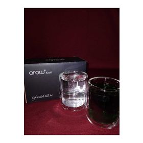 Arow DC1.TR-2982 Çift Çidarlı 200 ml 2'li Bardak