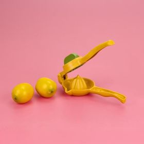 Arow Juicer 10 cm Sarı Yeşil Bükmeli Limon Sıkacağı