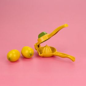 Arow Juicer 10 cm Sarı Yeşil Bükmeli Limon Sıkacağı