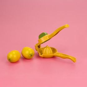 Arow Juicer 10 cm Sarı Yeşil Bükmeli Limon Sıkacağı