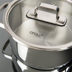 Arow Venita 8 Parça Inox Çelik Tencere Seti
