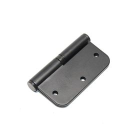 Arpat Okka Oval 8 cm Çelik R10 Sol Siyah Menteşe